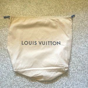 Authentic Louis Vuitton XL Dust Bag 24"x20"
